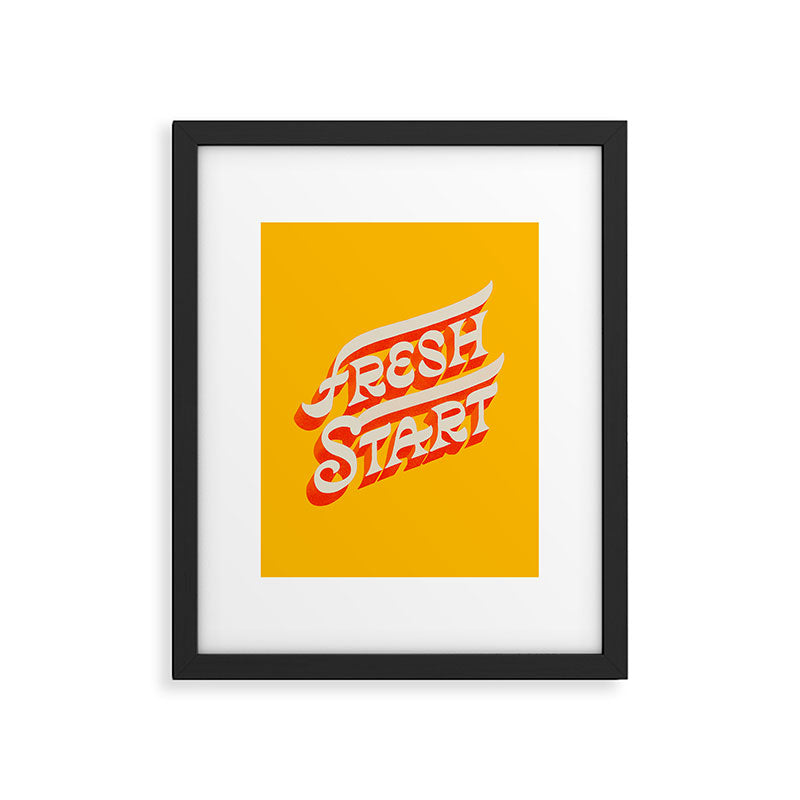 Fresh Start Framed Art Print Gallery Image 5