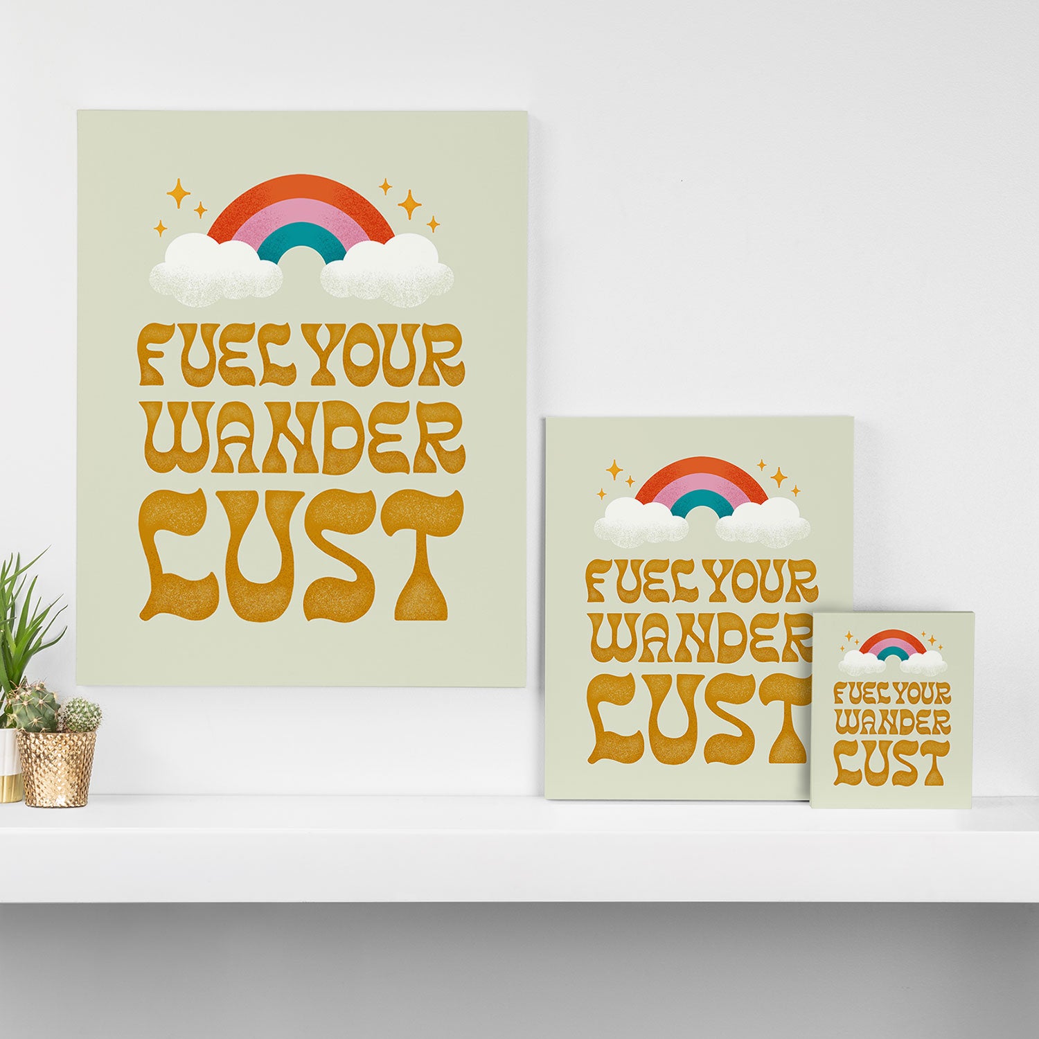 Fuel Your Wanderlust Canvas Print Gallery Image 3