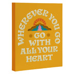 Go With All Your Heart Canvas Print Gallery Image 3