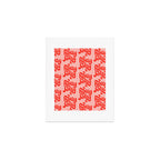 Holly Jolly Pattern Art Print Gallery Image 1