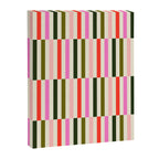 Holly Jolly Stripes Canvas Print Gallery Image 8