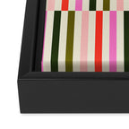Holly Jolly Stripes Framed Canvas Print Gallery Image 3