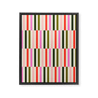 Holly Jolly Stripes Framed Canvas Print Gallery Image 8