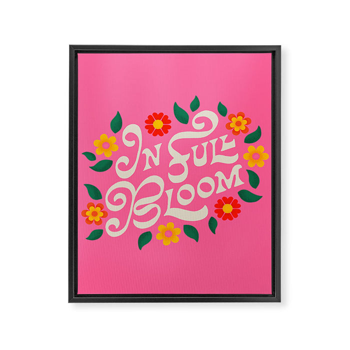 In Full Bloom Framed Canvas Print Gallery Image 1
