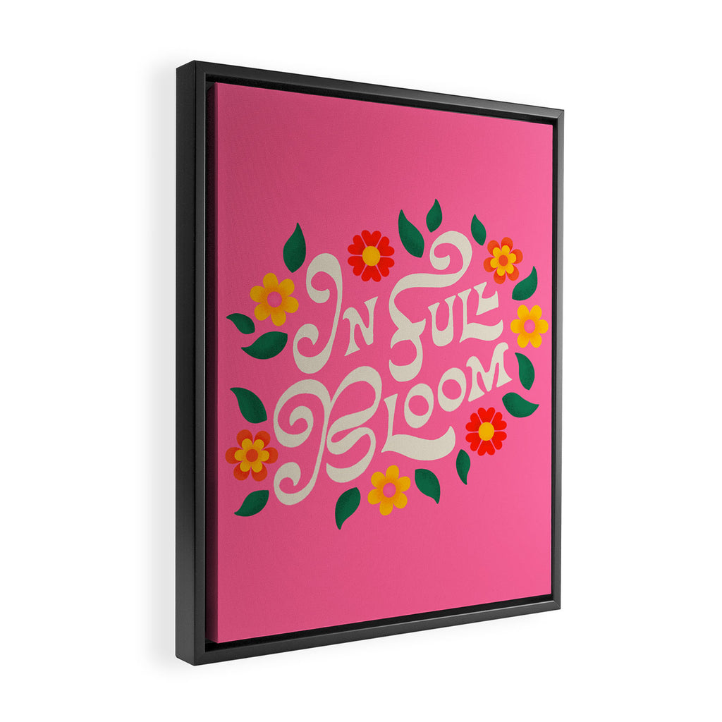 In Full Bloom Framed Canvas Print Gallery Image 2