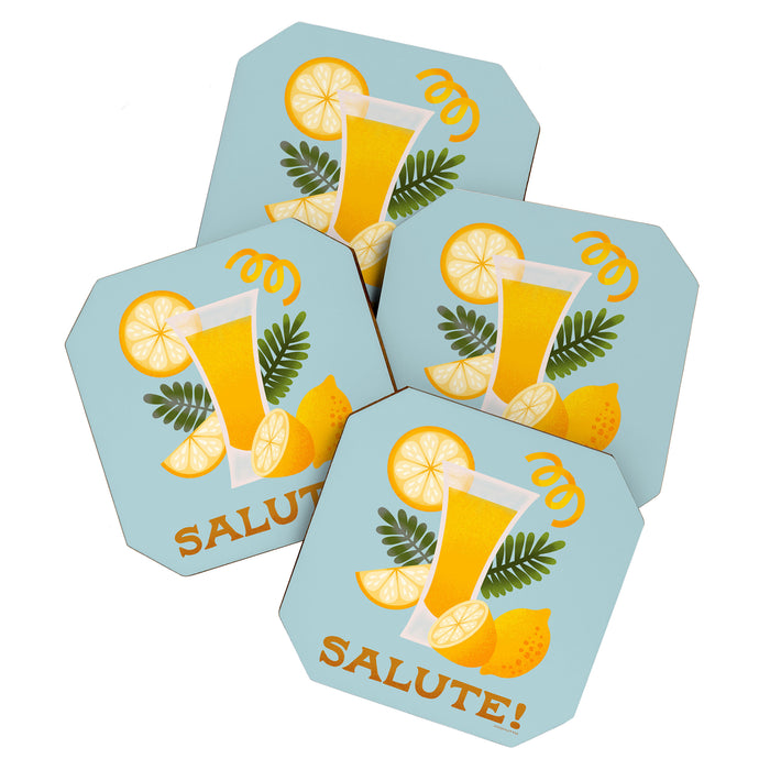 Limocello - Amalfi Coast Cocktails Coaster Gallery Image 1