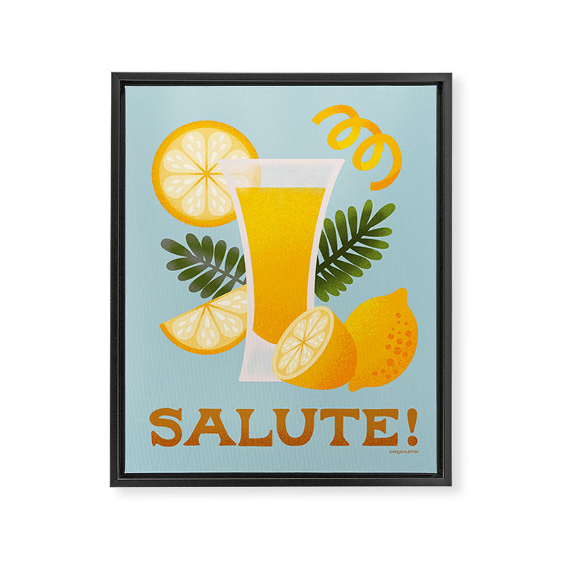 Limocello - Amalfi Coast Cocktails Framed Canvas Print Gallery Image 6