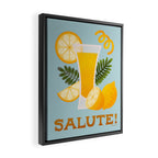 Limocello - Amalfi Coast Cocktails Framed Canvas Print Gallery Image 2