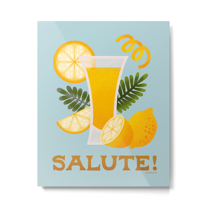 Limocello - Amalfi Coast Cocktails Metal Print Gallery Image 1