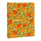 Orange Pattern on Yellow Canvas Print Gallery Image 8