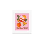 Orange Spritz - Amalfi Coast Cocktails Art Print Gallery Image 1