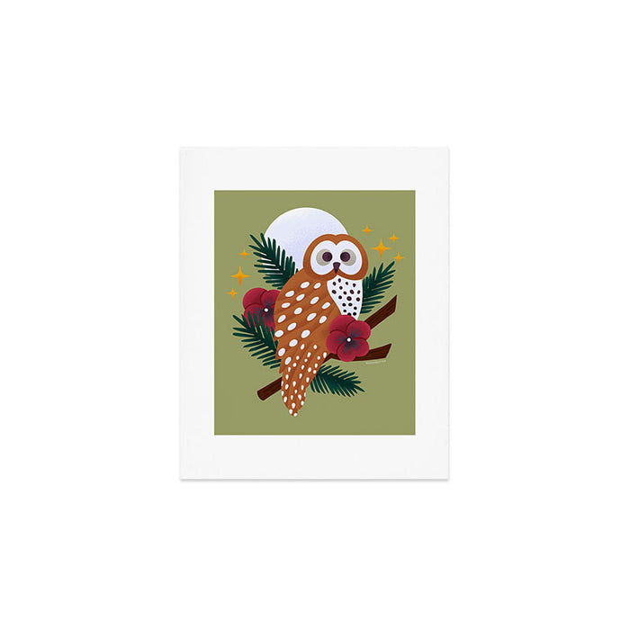 Owl - Crepuscular Critters Art Print Gallery Image 1
