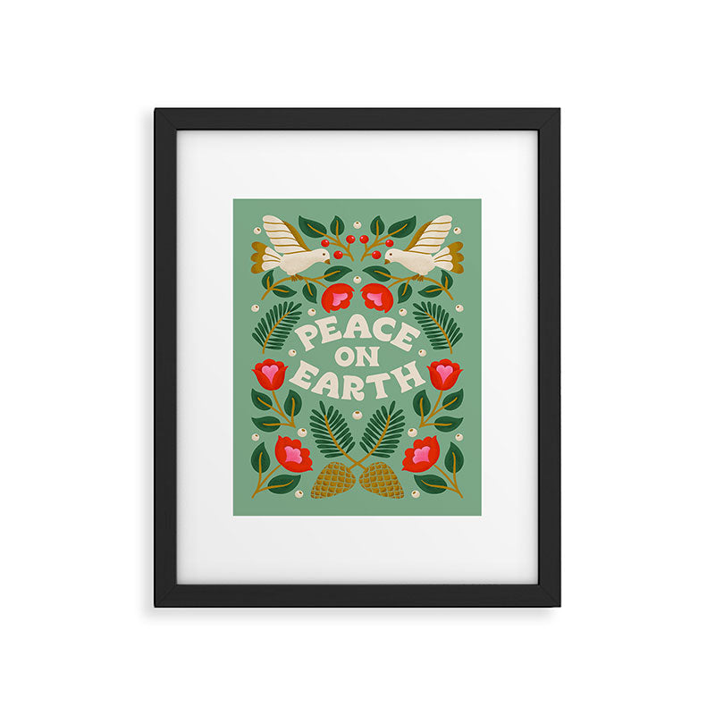 Peace on Earth Framed Art Print Gallery Image 4