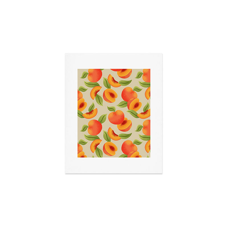 Peach Pattern - Amalfi Coast Cocktails Art Print Gallery Image 1