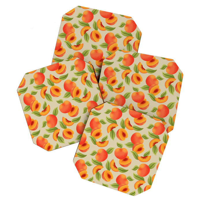 Peach Pattern - Amalfi Coast Cocktails Coaster Gallery Image 1