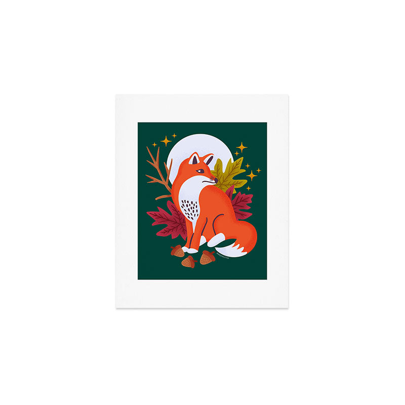 Red Fox - Crepuscular Critters Art Print Gallery Image 1