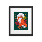 Red Fox - Crepuscular Critters Framed Art Print Gallery Image 6