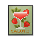 Rossini - Amalfi Coast Cocktails Framed Canvas Print Gallery Image 6
