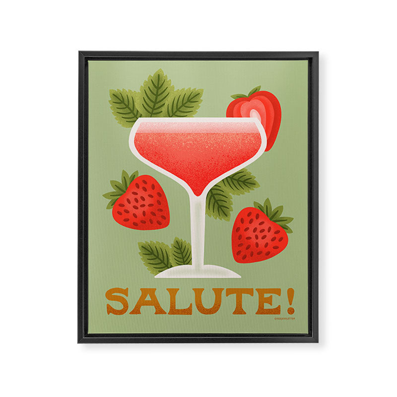 Rossini - Amalfi Coast Cocktails Framed Canvas Print Gallery Image 6