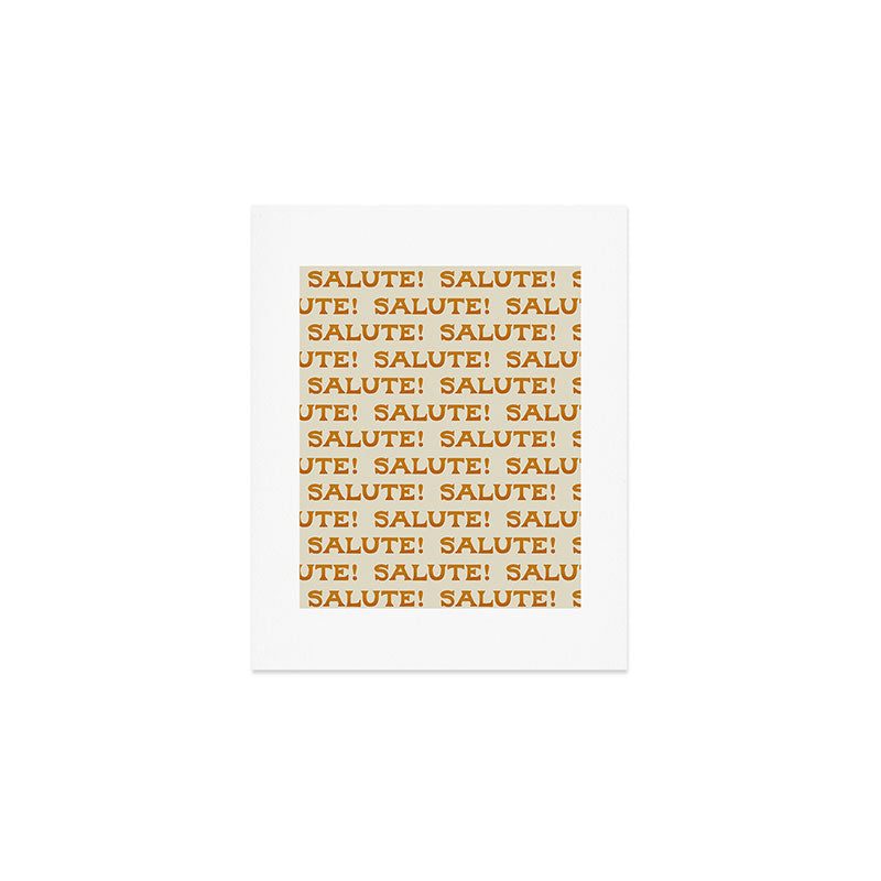 Salute Pattern - Amalfi Coast Cocktails Art Print Gallery Image 1