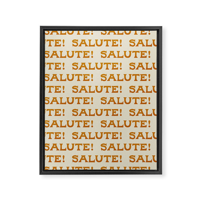 Salute Pattern - Amalfi Coast Cocktails Framed Canvas Print Gallery Image 6