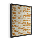 Salute Pattern - Amalfi Coast Cocktails Framed Canvas Print Gallery Image 2