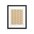 Salute Pattern - Amalfi Coast Cocktails Framed Art Print Gallery Image 5