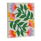 Symmetrical Flowers 1 Canvas Print Gallery Image 6