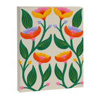 Symmetrical Flowers 2 Canvas Print Gallery Image 6