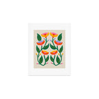 Symmetrical Flowers 2 Art Print Gallery Image 1