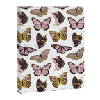 Texas Butterflies - Blush and Gold Pattern Canvas Print Gallery Image 6