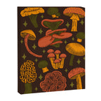 Texas Mushrooms âÂ Dark Multicolor Canvas Print Gallery Image 6