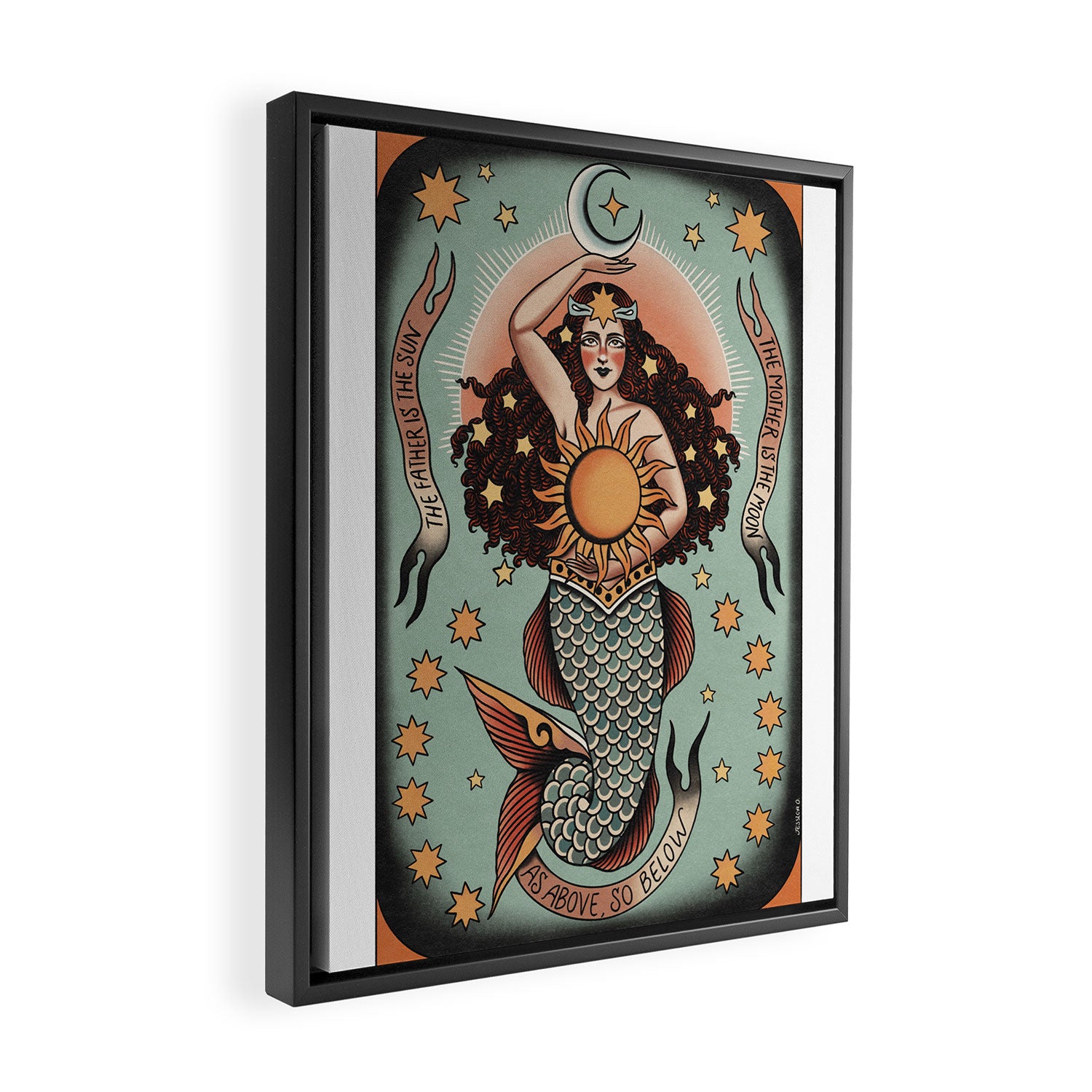 Aequilibrium Framed Canvas Print Gallery Image 2