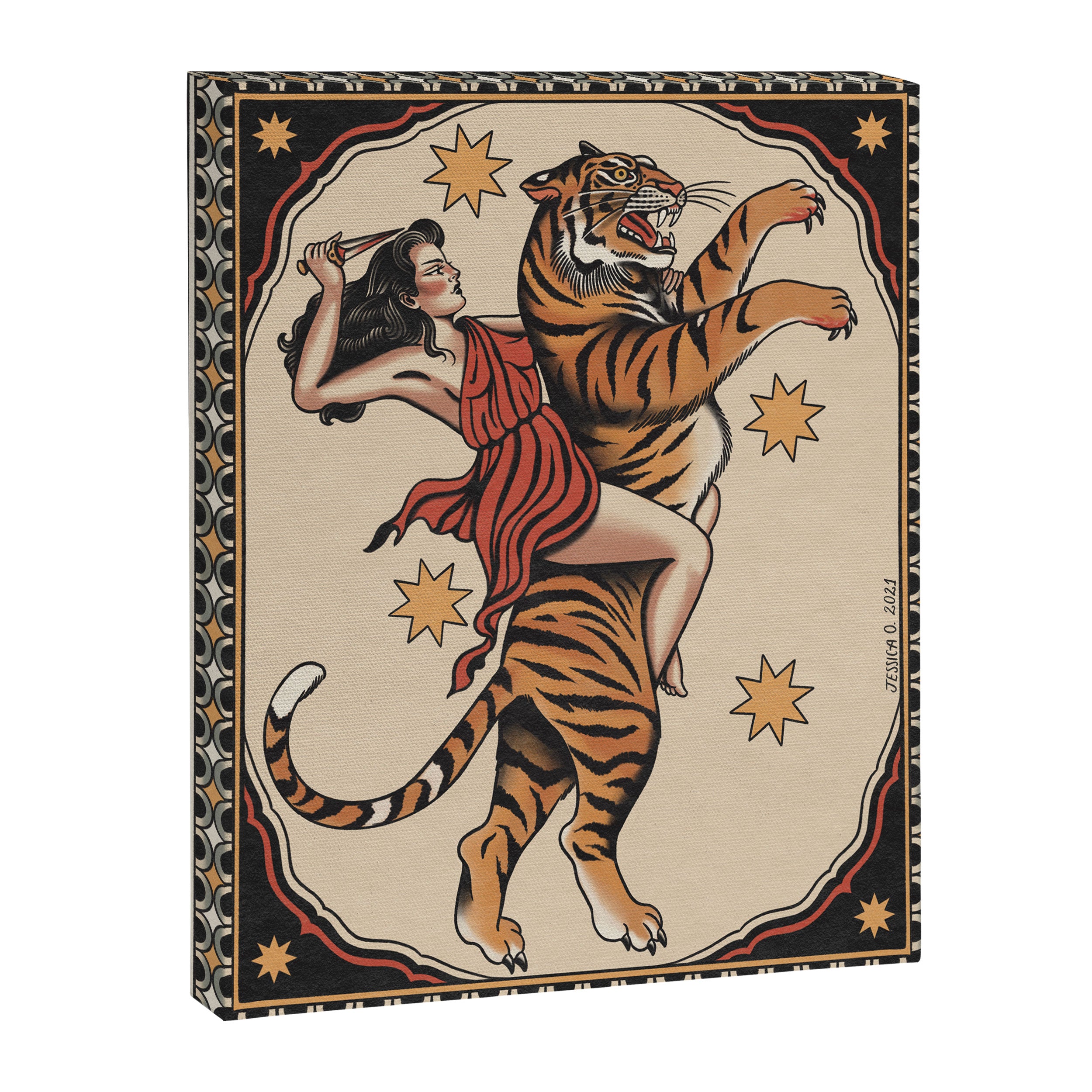 Amazona (dressed) Canvas Print Gallery Image 8