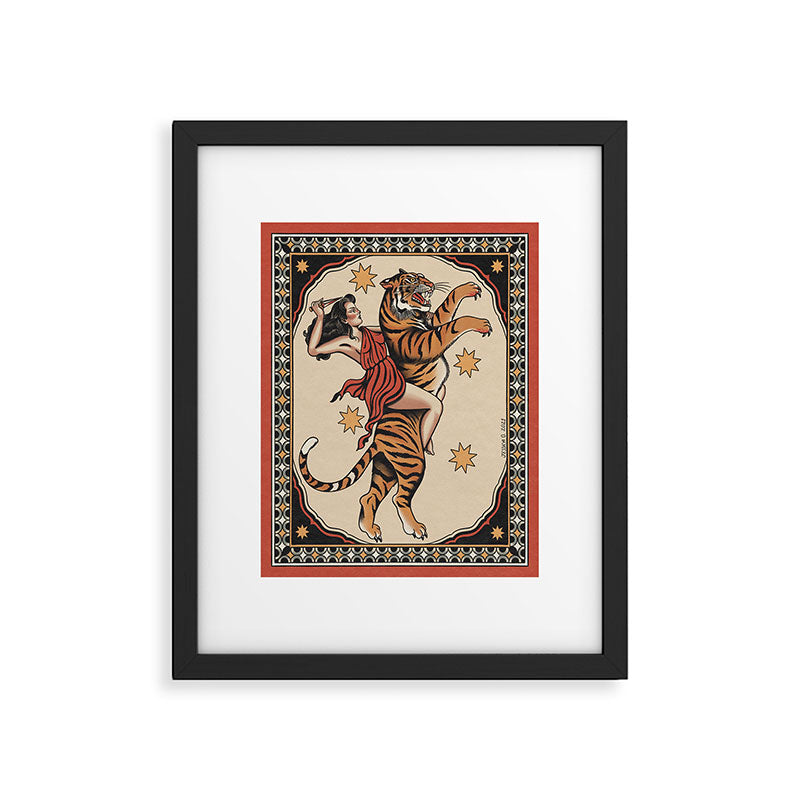 Amazona (dressed) Framed Art Print Gallery Image 6