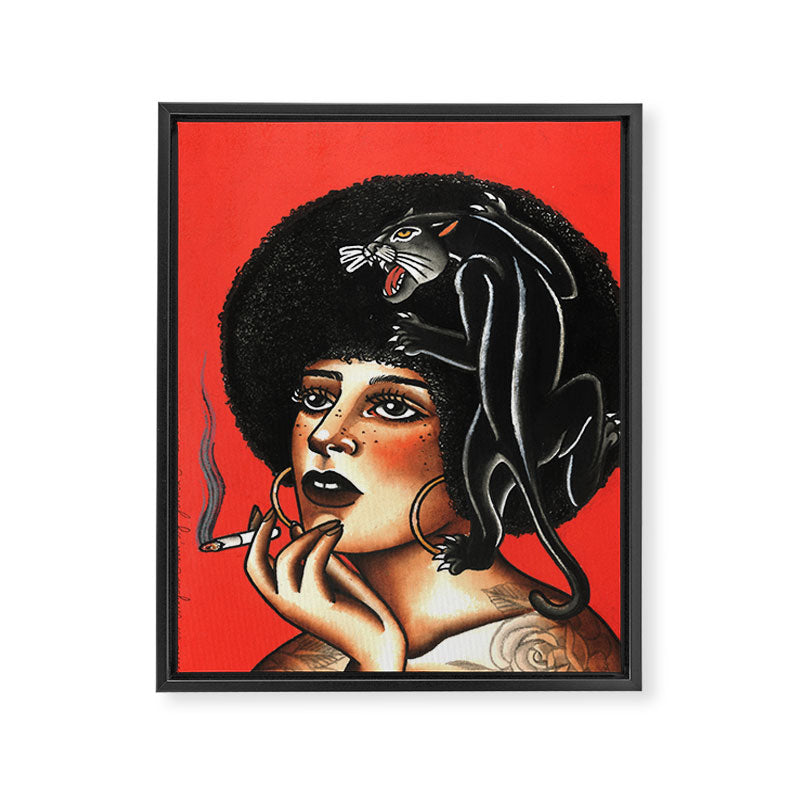 Angela Framed Canvas Print Gallery Image 6