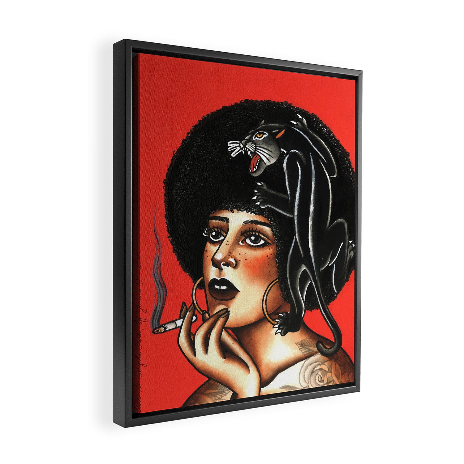 Angela Framed Canvas Print Gallery Image 2
