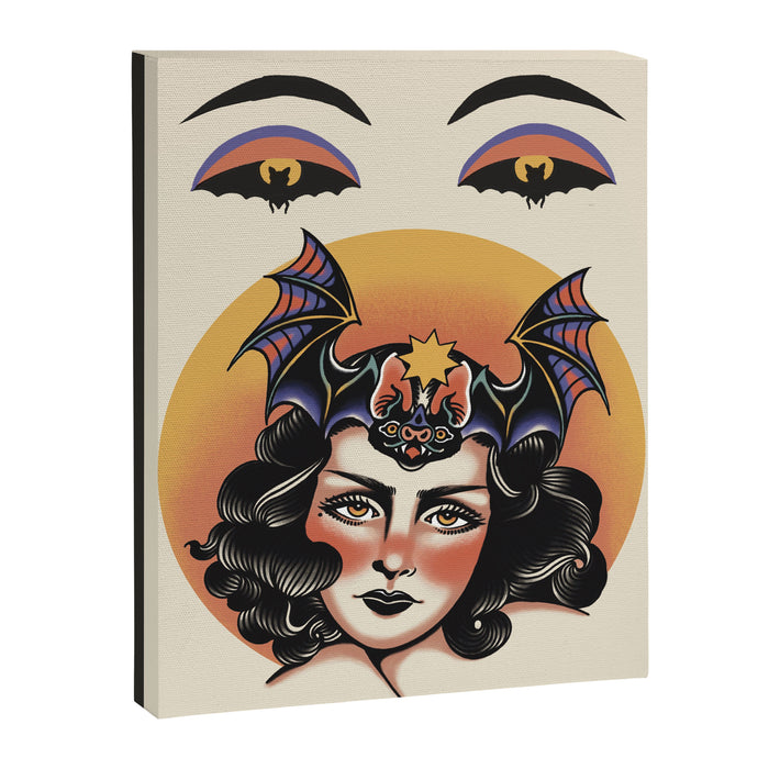 Bat Bite Betty Canvas Print Gallery Image 1