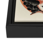 Bat Bite Betty Framed Canvas Print Gallery Image 3