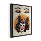 Bat Bite Betty Framed Canvas Print Gallery Image 2
