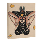 Batty Girl Canvas Print Gallery Image 8