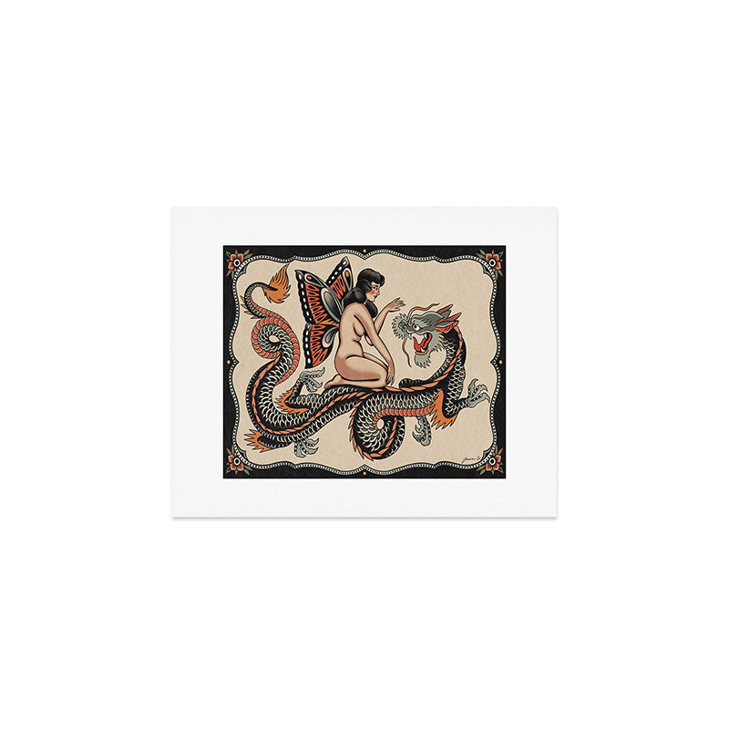 Beauty and the Beast Art Print Gallery Image 1