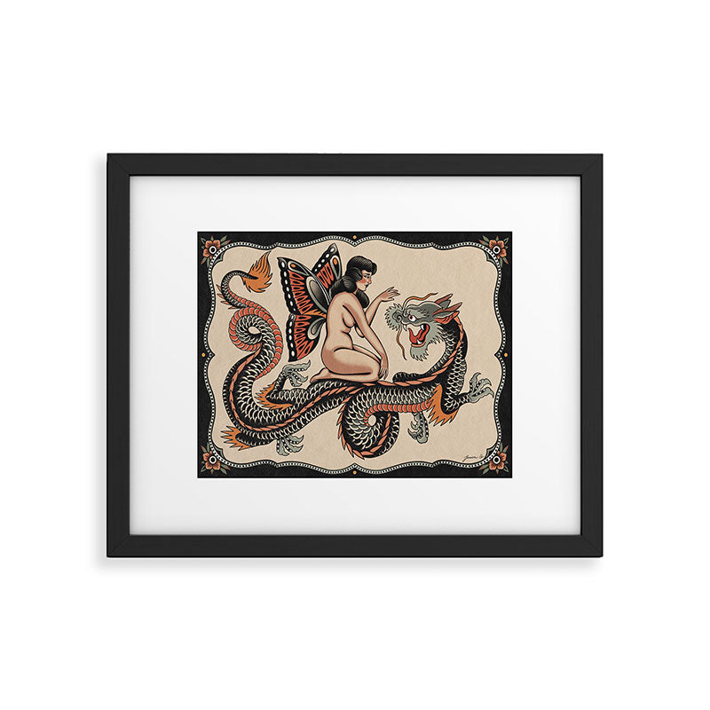 Beauty and the Beast Framed Art Print Gallery Image 5
