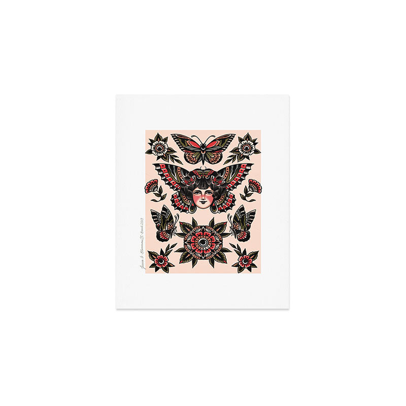 Butterflies Art Print Gallery Image 1