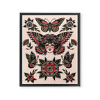 Butterflies Framed Canvas Print Gallery Image 6
