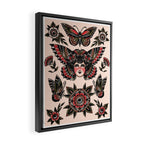 Butterflies Framed Canvas Print Gallery Image 2