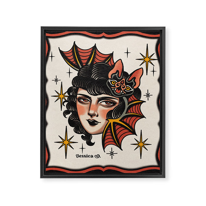 Catherine Framed Canvas Print Gallery Image 1