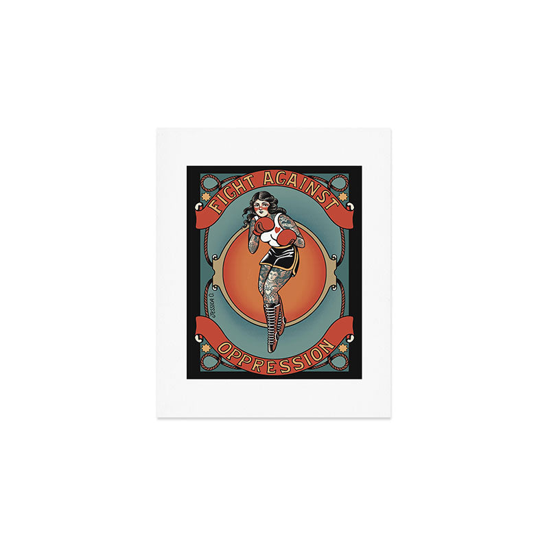 Fighter Art Print Gallery Image 1