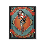 Fighter Framed Canvas Print Gallery Image 8