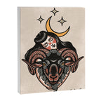 Kiss the goat Canvas Print Gallery Image 6